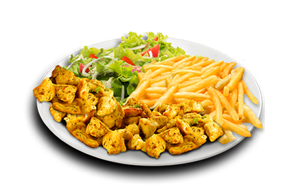 ASSIETTES POULET CURRY